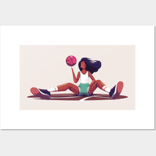 Penelope - Basketball Girl Posters and Art